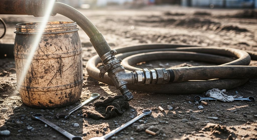 Cambio de filtro de combustible por contaminación en Somosierra