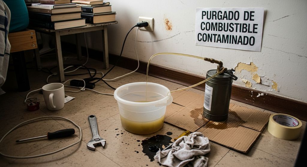 Servicio de Detección de combustible contaminado en Castilla