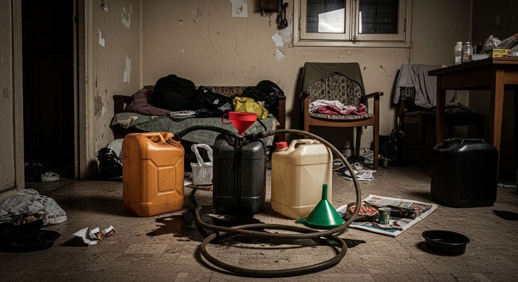 Servicio de Repostaje correcto tras vaciado de emergencia en Prádena Del Rincón Servicio de Repostaje correcto tras vaciado de emergencia en Prádena Del Rincón