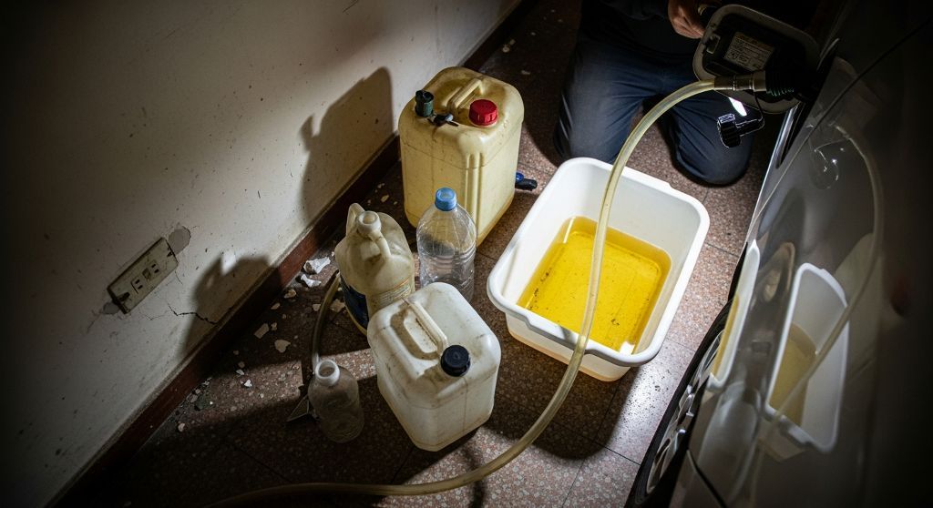 Servicio móvil de extracción de combustible en Ambite